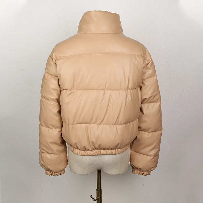 Women's Coat Leather Jacket