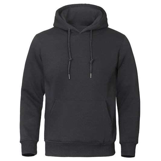 Men's Solid Color Hoodie