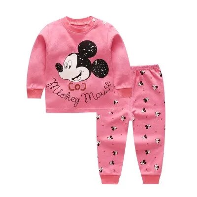 Conjunto para bebés e crianças Mickey/Minnie