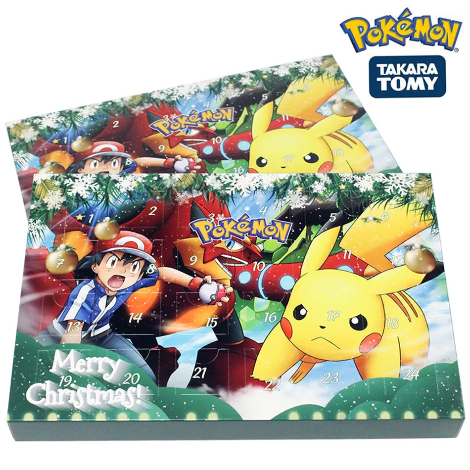 Figura Pokémon definida no calendário de Natal