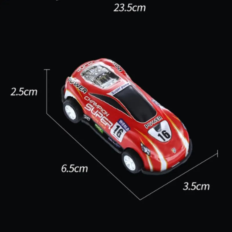 Várias coleções de carros