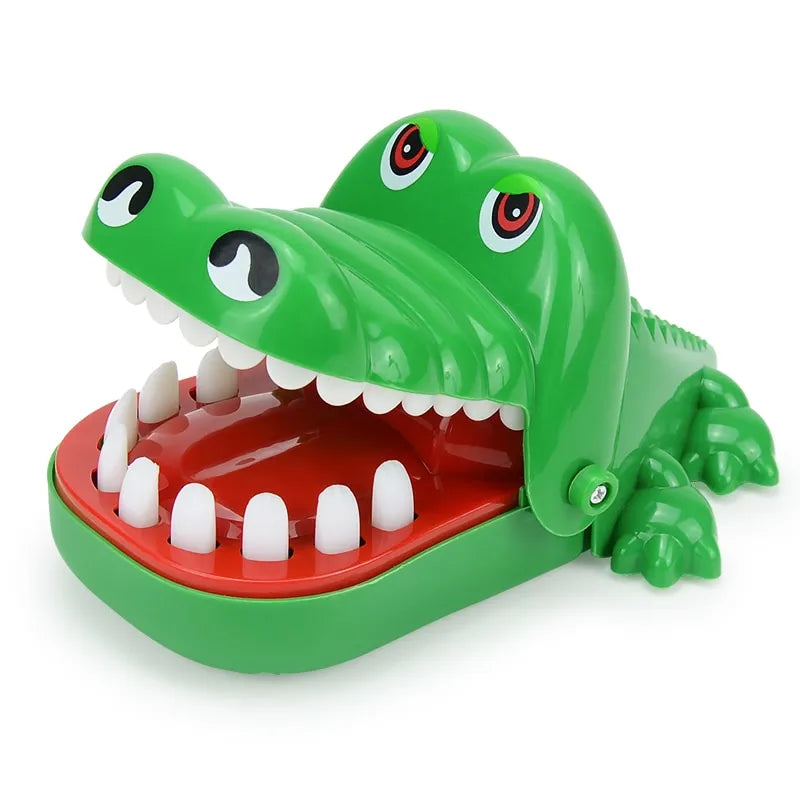 Brinquedo de dentes de crocodilo para crianças