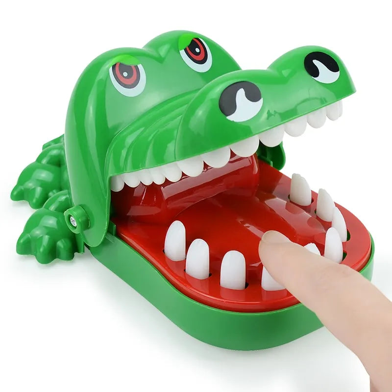 Brinquedo de dentes de crocodilo para crianças