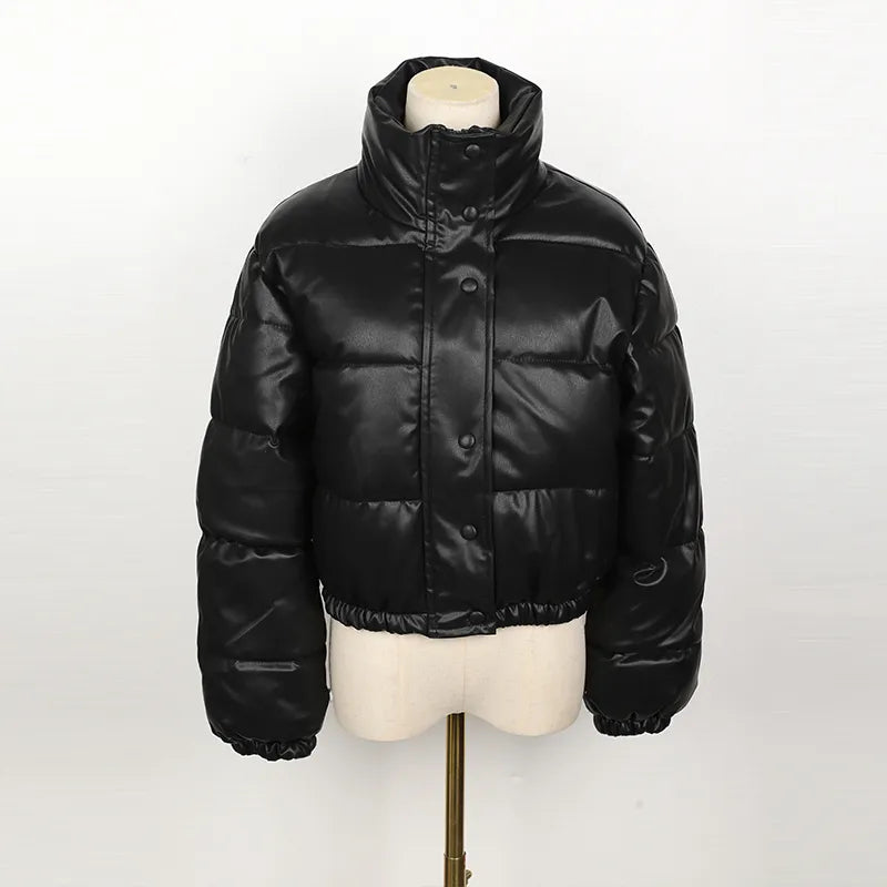 Women's Coat Leather Jacket