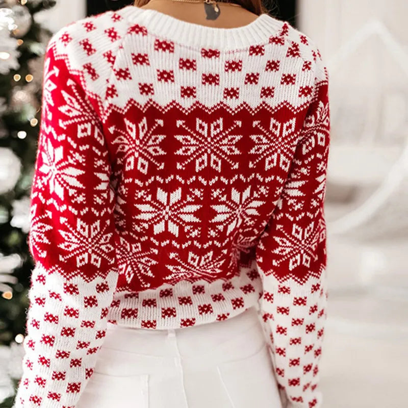 Christmas Snowflake Women's Sweater