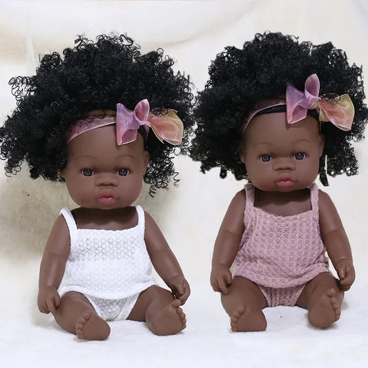 Newborn African Baby Doll