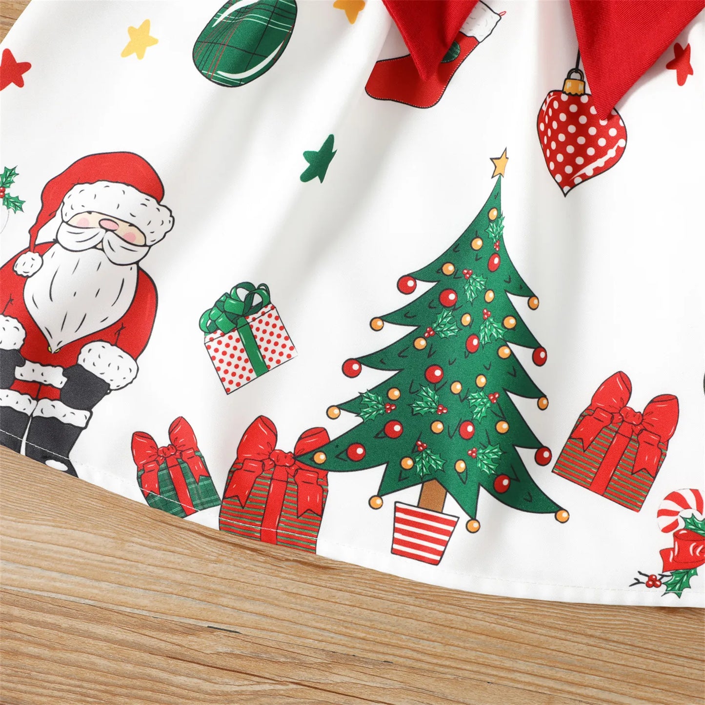 Vestido de Natal para bebés e crianças 