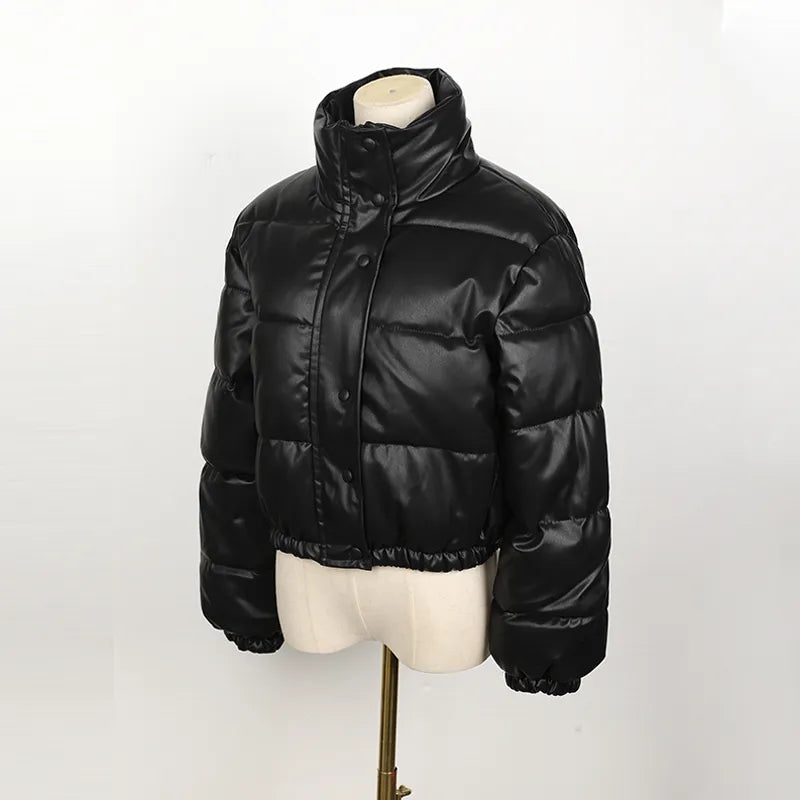 Women's Coat Leather Jacket