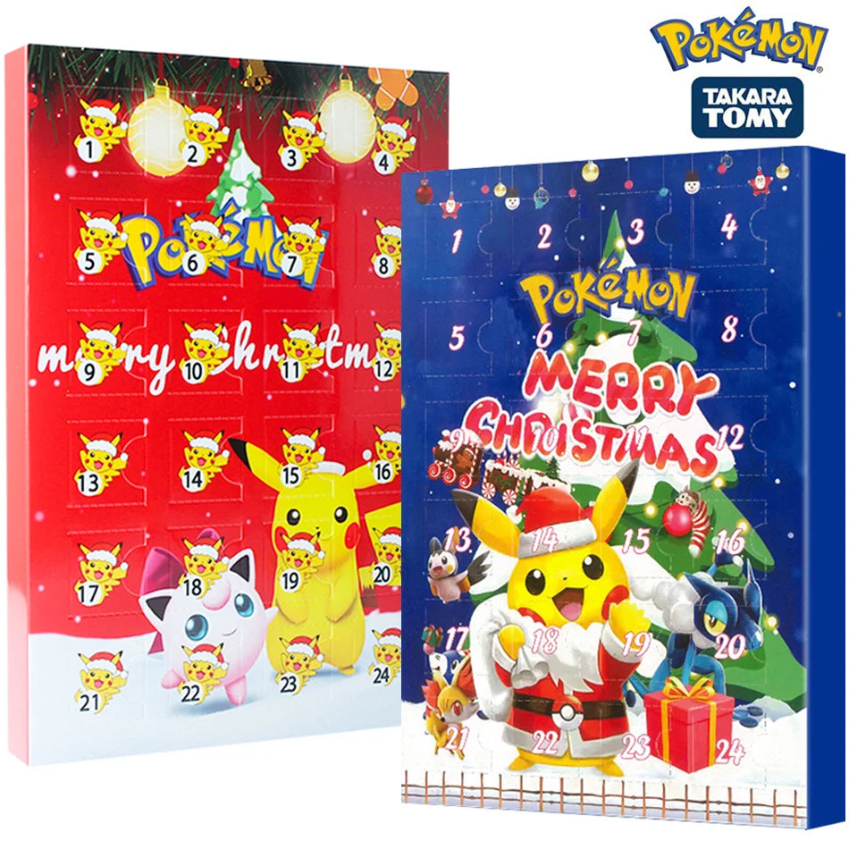 Figura Pokémon definida no calendário de Natal